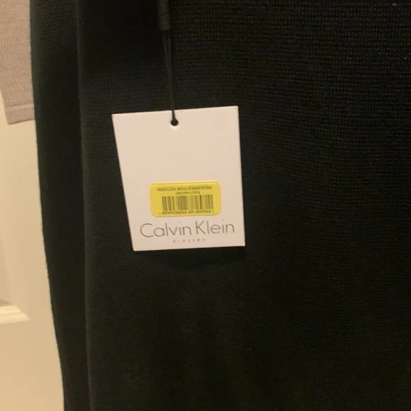 Calvin Klein Long Sleeve 2 tone dress - Picture 5 of 7